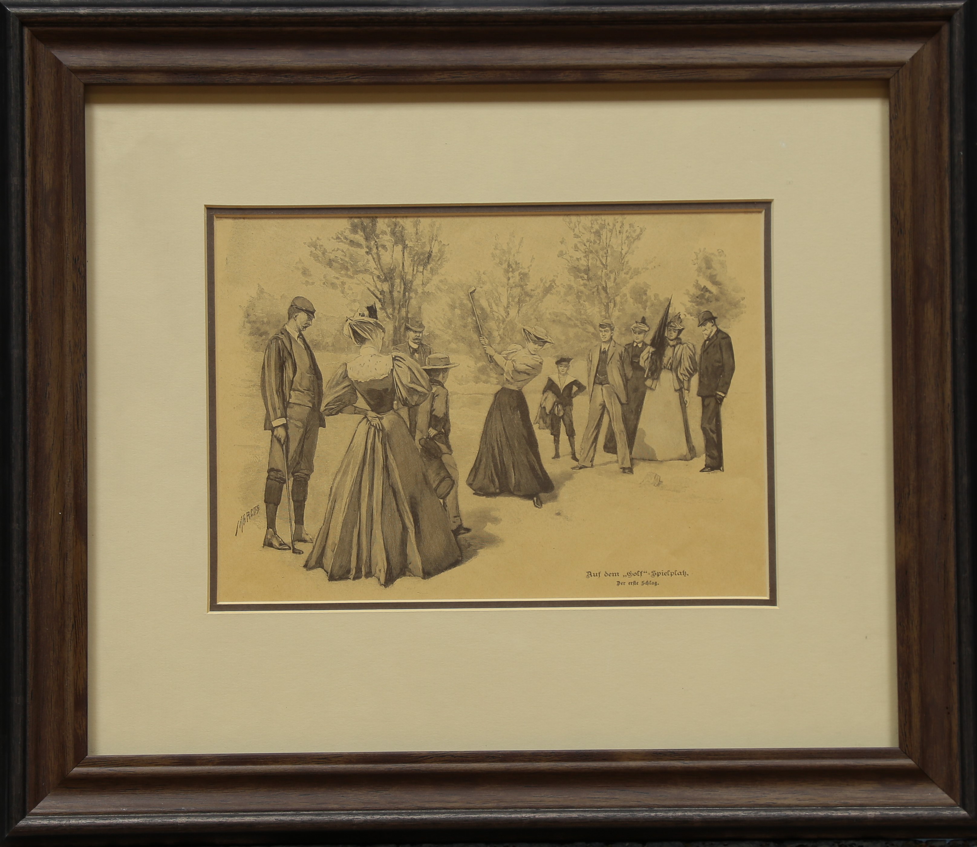 ЛОТ 24 На игровой площадке Гольф. Первый удар